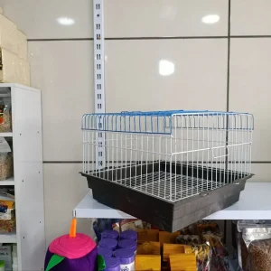 قفس حمل خرگوش، سگ، کربه، کبوتر رنگ آبی