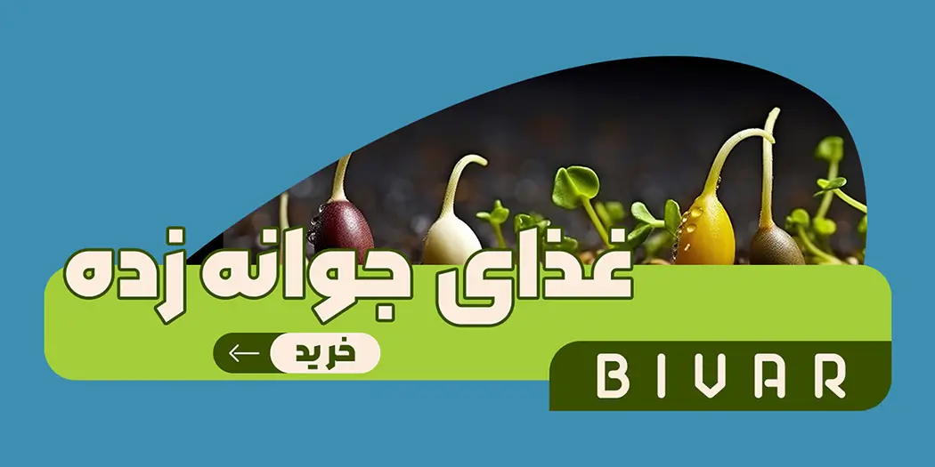 غذای جوانه زده طوطی سانان برند بیوار - اسلایدر موبایل