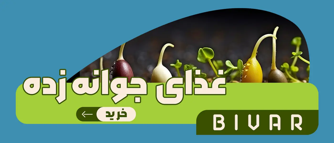غذای جوانه زده طوطی سانان برند بیوار
